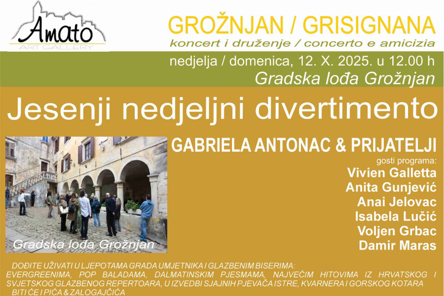 JESENJI NEDJELJNI DIVERTIMENTO / DIVERTIMENTO DOMENICALE AUTUNNALE